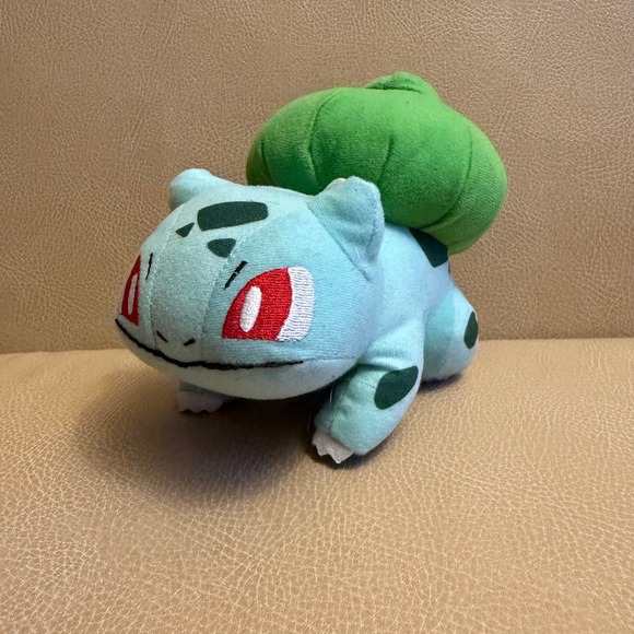 Pokémon Other - Pokemon Bulbasaur Plush 6.5 Inch Toy Factory 2022 Teal Green Stuffed Animal Toy